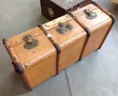 Oude reiskoffer Reiskoffer Congo
